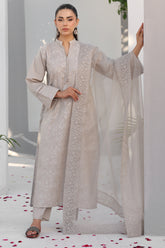 Grey Frost Dupatta
